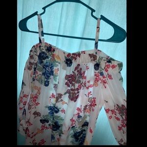 Loft off the shoulder shirt